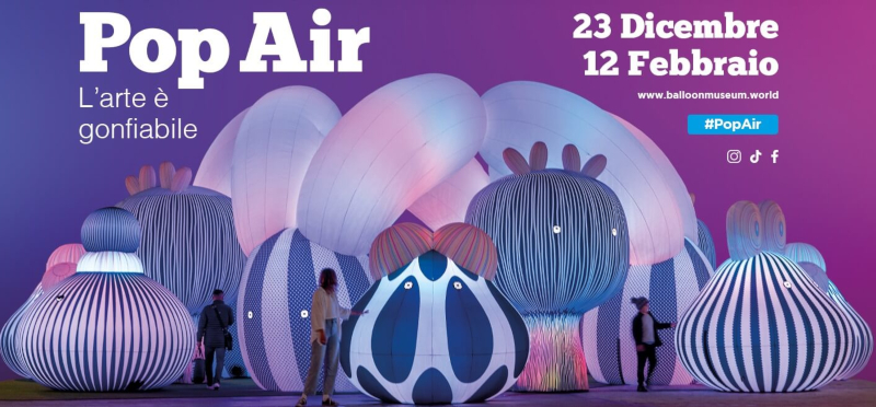 Balloon Museum: la mostra itinerante Pop Air